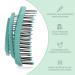 Ninabella Mini V2 Bio Hairbrush - Anti-Ziepen Brush for Long & Curly Hair | Travel-Friendly Green Hairbrush for Women & Children - Buy Online on GoSupps.com