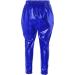 Aislor Kids Shiny Metallic Dance Harem Pant in Navy Blue - Size 9-10 Years - Buy Online on GoSupps.com