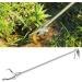IMIKEYA Snake Tongs Reptile Catcher Stick Grabber Long Handle Pick Up Handling Tong Hook 100cm for Outdoor Adventure Exploring Tools - Buy Online on GoSupps.com