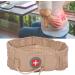 Buy Premium Inflatable Lumbar Vertebral Traction Belt - Decompression Back Support for Pain Relief - Khaki Color - Buy Online on GoSupps.com