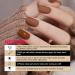 NXJ INFILILA Matte Top Coat 15ml Soak Off Nail Lamp Polish Matte Finish & Long Lasting No Wipe Matte Gel Top Coat for Home DIY Nail Art Design Salon - Buy Online on GoSupps.com
