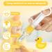 3-Piece Baby Feeding Syringe Set for Oral Medication and Liquids - Infant Feeder Dispenser with Nipple Pacifier - Ideal for Newborns and Infants - White - Buy Online on GoSupps.com
