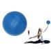 Exercise Ball Small, 6 inch Small Ball for Pilates with Pump, 6 in Barre Ball, 6" Stability Ball Mini Yoga Ball for Women Workout Fitness Physical Therapy PT blue