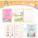 Kinkaocio 4-Piece German Magical Booklet Set with Pen | Reusable Handwriting & Drawing Template for Kids | Learn Numbers Math & Letters - Buy Online on GoSupps.com