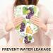 NAANLE Watercolor Cheese Grapes Hot Water Bottle - 1L Transparent Bed & Body Warmer for Pain Relief & Heat Therapy - Buy Online on GoSupps.com