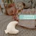 Ali+Oli Plush Pacifier Holder (Moon-Sand) - Soft Binky Holder for Babies - Buy Online on GoSupps.com