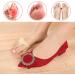 Metatarsal Pads Ball of Foot Cushion Socks (2 Pairs) | Pain Relief & Comfort for Women and Men | Invisible Forefoot Sleeve | Blister Prevention | Non-Slip Ball of Foot Covers | Medium Beige - Buy Online on GoSupps.com