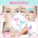 4 Pcs Double Head Mascara Eyelash Applicator & Eyeshadow Guard Tool Set - Reusable Silicone Guide for Precise Application (Cute Color) - Buy Online on GoSupps.com
