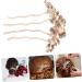 DRESSOOS Hair Comb Rhinestone Clips Rhinestone Hair Pin Hair Side Comb Rhinestone Hair Clips Hair Accessories for Women Bride Hair Accessories Tiara Decorate Bow Tie Mother Metal - Buy Online on GoSupps.com