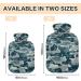 Hot Water Bottle 2L with Jet Fighters Camouflage Cover | Pain Relief & Winter Hand Feet Warmer - Buy Internationally - Buy Online on GoSupps.com