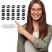 KXUSW Self-Adhesive Nose Pads for Glasses - 24 Pairs Soft Foam Anti-Slip Thin 1.5mm Black - Buy Online on GoSupps.com