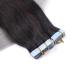 Buy 100% Remy Real Hair Tape In Extensions - #1B/Silver Ombre - 40cm - 50 Bricks - Tresse by Novon Hair Extensions - Buy Online on GoSupps.com