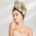 Buy Gnomes Bees & Sunflowers Microfiber Hair Towel - Super Absorbent Coral Velvet Wrap for Long Curly Hair - Quick Dry Hair Cap for Women - Buy Online on GoSupps.com