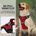Docio Dog Harness for Medium & Large Dogs | No Pull Safety Design with Handle & Reflector Strip | Red Mesh (1 Pack) - Buy Online on GoSupps.com