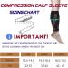 Thx4COPPER Calf Compression Sleeve 20-30mmHg for Men & Women - Shin Splint & Leg Compression - S-M Size - Buy Online on GoSupps.com