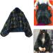 Winter Wheelchair Blanket Warmer Cover for Adults Multi-Purpose Warm Heating Blanket Cloak Thicken Plush Soft Flannel Wearable Shawl Blanket Leg Knee Protection Cover Green - Buy Online on GoSupps.com