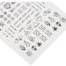 Nail Decals Water Transfer Nail Stickers for Nail Decoration - Buy Online on GoSupps.com