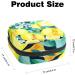 Lemon Tropical Sanitary Napkin Storage Bag | Menstrual Cup Pouch | Nursing Pad Holder | Portable Period Bag for Women & Teen Girls | Multi-colored - Buy Online on GoSupps.com