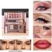 Makeup Set - 11 Piece Professional Kit | Complete Set With Eyeshadow Concealer Lipstick Mascara | Makeup Set For Girls Daily Use And Occasions - Buy Online on GoSupps.com
