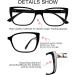 Shop OCCI CHIARI Women's Wide Square Reading Glasses | Adjustable Strengths 1.0 - 6.0 | Stylish & Comfortable Design - Buy Online on GoSupps.com