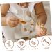 ADOCARN 10pcs Animal Silicone Beads Toy Baby Cartoon Highland Beads 2.8x2.7cm - Buy Online on GoSupps.com