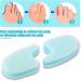 16-Piece 3-Layer Foam Toe Spacers for Overlapping Toes - Toe Separators for Men and Women - Toe Relief and Corn Prevention - Buy Online on GoSupps.com