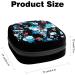 GIAPB Period Bag - Blue Skull Period Storage & Makeup Pouch - Buy Online on GoSupps.com