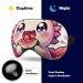 Buy Axolotl Cartoon Sleeping Mask - Soft Adjustable Eye Mask for Comfortable Sleep | Perfect Blindfold for Relaxation - Buy Online on GoSupps.com