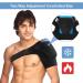  Adjustable Shoulder Brace for Pain Relief | Hot Cold Support Strap & Immobilizer for Rotator Cuff & Dislocation  - Buy Online on GoSupps.com