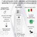 Hyaluronic Acid Serum Organic Booster Face Moisturiser 100ml BIO | Bamboo Water Snail Mucin Vitamin E Goji Berries Peptides | Ecological Natural Skincare | Illuminating Hydrating Anti-Aging | Italy - Buy Online on GoSupps.com