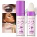 Pearl white body glitter powder stock camellia shimmering face powder highlighter with sponge head shiny body glitter powder sparkle powder for poor legs