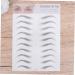 FOMIYES 6 Pcs 3d Eyebrow Stickers Water Proof Template Women's ze001x3pcs Blackx3pcs - Buy Online on GoSupps.com