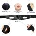 Women's Post-Surgical Chin Strap Bandage - Neck & Chin Compression Garment for Face Slimming and Jowl Tightening - Silicone Chin Lift Strap in Black - Buy Online on GoSupps.com