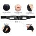 Buy Silicone Chin Strap | Reusable V Line Mask for Men & Women | No Threads Chin Mask (Black) - Best Price & Fast Shipping Worldwide - Buy Online on GoSupps.com