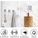 8-Pack Stainless Steel Razor Holder - Self-Adhesive No-Drill Shower Hook for Bathroom & Kitchen - Buy Online on GoSupps.com