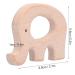 5pcs Baby Elephant Teething Toys | Beech Wood Pain Relief Rings | Modern DIY Necklace & Bracelet - Buy Online on GoSupps.com