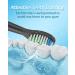 High Power Rechargeable Sonic Electric Toothbrush for Adults - 5 Modes, 4 Brush Heads, 42000 VPM Motor, Black - Buy Online on GoSupps.com
