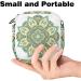 Portable Women's Menstrual Cup Bags - multicolored Binding-Storage Bags for Teen Girls | Eco-Friendly Feminine Insert Pockets with Mandala Flower Pattern - Buy Online on GoSupps.com