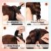 32 Inch Long Braided Ponytail Extension with Hair Tie Black Long Straight Wrap Around Hair Braid Extensions Pony Tail DIY Natural Soft Synthetic Braided Ponytail Hairpiece Wig for Women Daily Wear - Buy Online on GoSupps.com