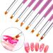 MWOOT 8-Piece Nail Brush Set | Gel Nail Art Pen & Liner Kit for Ombre Gradient Designs | Professional Nail Art Tools for Stunning Nails - Buy Online on GoSupps.com