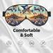 Double-Sided Eye Mask | Texas-Pride-Star Unisex Night Sleep Shade Cover | Comfortable Sleep Mask for Travel & Home - Buy Online on GoSupps.com