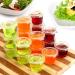 200 Sets 5.5oz Clear Plastic Disposable Portion Cups with Lids - Premium Small Containers for Souffle, Condiments, Jello Shots, Slime & Medicine - Buy Online on GoSupps.com