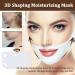 AREMOD V Shaped Slimming Face Mask Double Chin Reducer Chin Strap Chin Contour Firming Tightening Strap Face Lift Tape Mask V Line Lifting Mask Women & Men(5PCS) - Buy Online on GoSupps.com