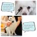 LUTER Tear Stain Remover Comb - Double-Sided Pet Grooming Comb for Dogs and Cats - Removes Crust, Mucus, and Fleas - 4 Pcs - Buy Online on GoSupps.com