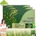 Naveta Pure Organic Barley Grass Powder - Barley Grass Juice Powder - Naveta Barley Grass Powder Organic for Women and Men Vegan Friendly (3 boxes)