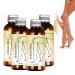 Huile de massage raffermissante pour le corps - Hydratante base de plantes pour les cuisses les fesses et les jambes - Huile tonifiante lissante pour la peau pour femmes et hommes - Absorption 4 Pi ces.