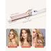 CkeyiN 32mm Curling Wand for Long & Short Hair | Adjustable Temperature | LCD Screen & Glove Included - Buy Online on GoSupps.com