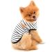 Shop Smalllee Lucky Store: Summer Striped T-Shirts for Small & Medium Dogs & Cats - Sleeveless Pet Apparel - Buy Online on GoSupps.com