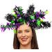 Fulenyi Halloween Headbands | Colorful Wool Strips Halloween Costume Headbands Halloween Accessories for Adults Halloween Headwear Favors Ghost Skeleton - Buy Online on GoSupps.com