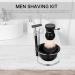 4-Piece Beard Care Set: Traditional Razor Soaps Brush & Bowl - Perfect Gift for Men - Buy Online on GoSupps.com